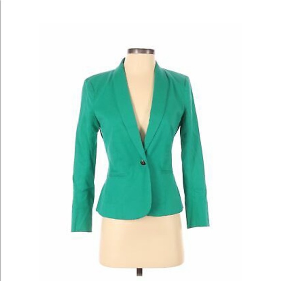 Lucky Brand Jackets & Blazers - Lucky Brand green one button blazer
